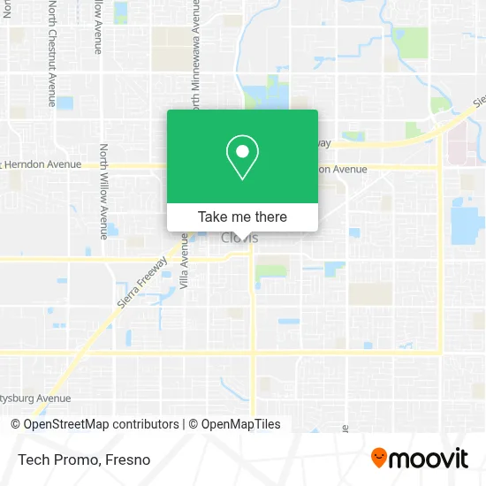 Tech Promo map