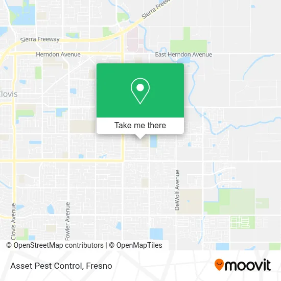 Asset Pest Control map
