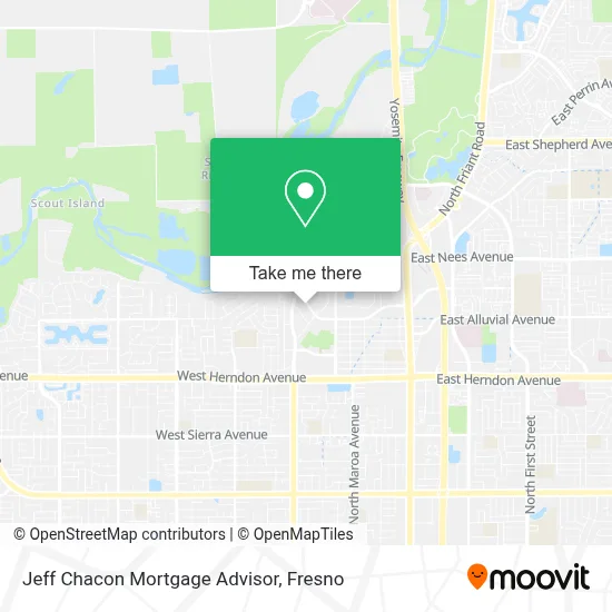 Jeff Chacon Mortgage Advisor map