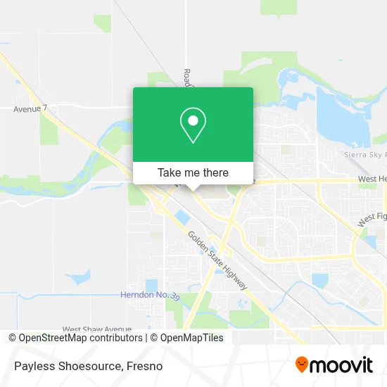 Payless Shoesource map