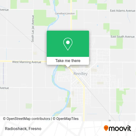 Radioshack map