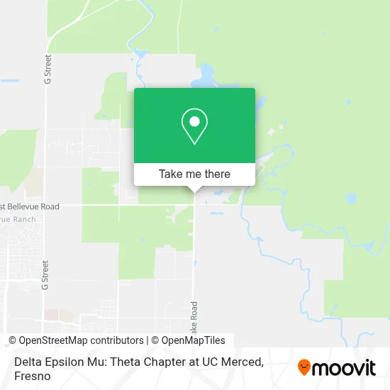 Delta Epsilon Mu: Theta Chapter at UC Merced map