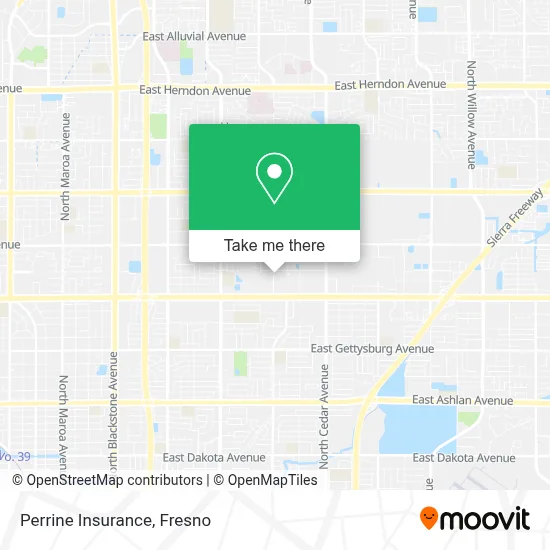 Perrine Insurance map