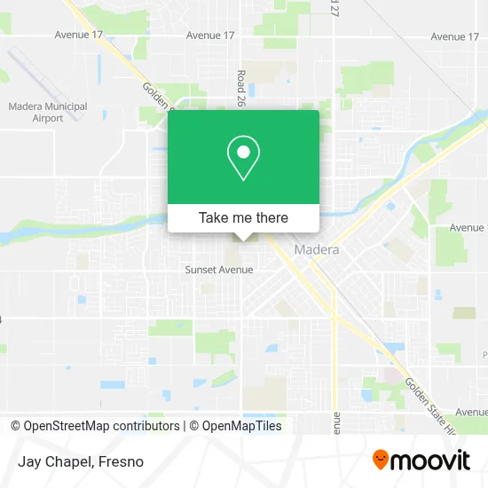 Jay Chapel map