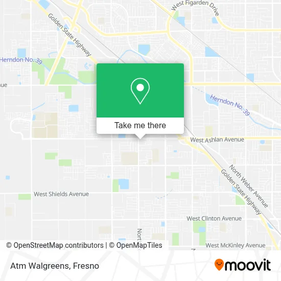 Atm Walgreens map