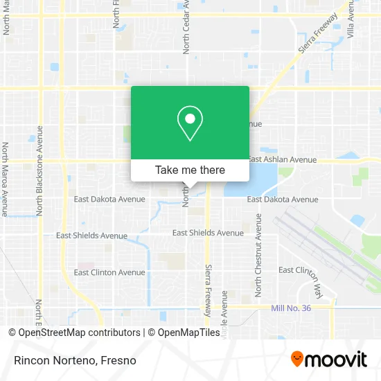 Rincon Norteno map