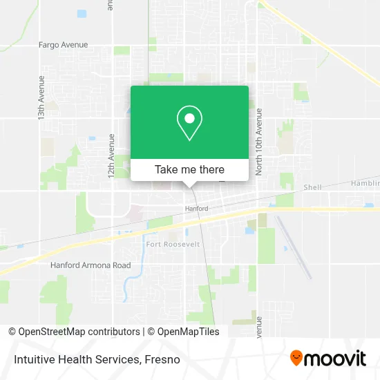 Intuitive Health Services map