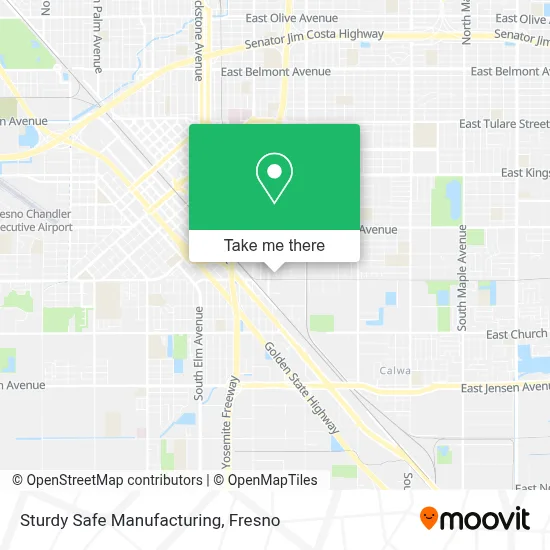 Sturdy Safe Manufacturing map