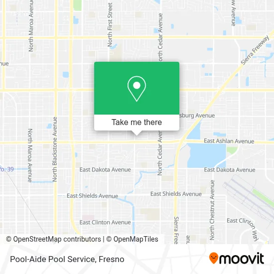 Pool-Aide Pool Service map