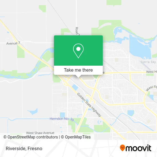 Riverside map