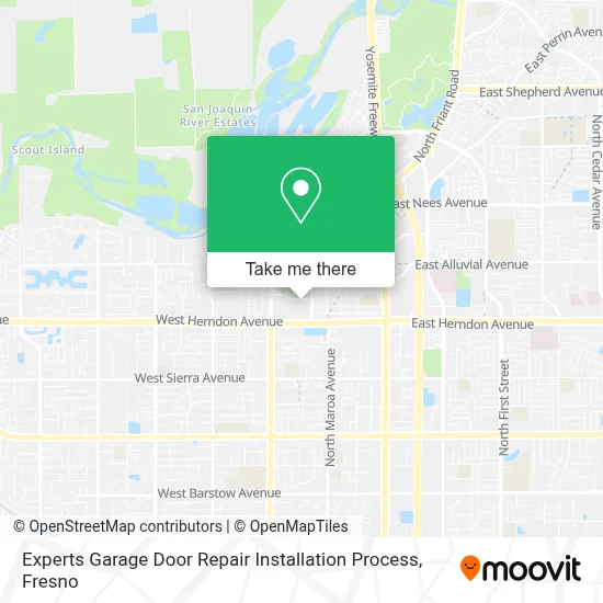 Experts Garage Door Repair Installation Process map