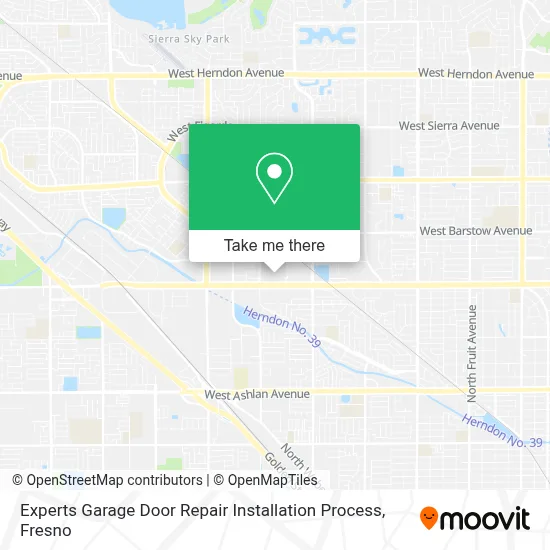 Experts Garage Door Repair Installation Process map