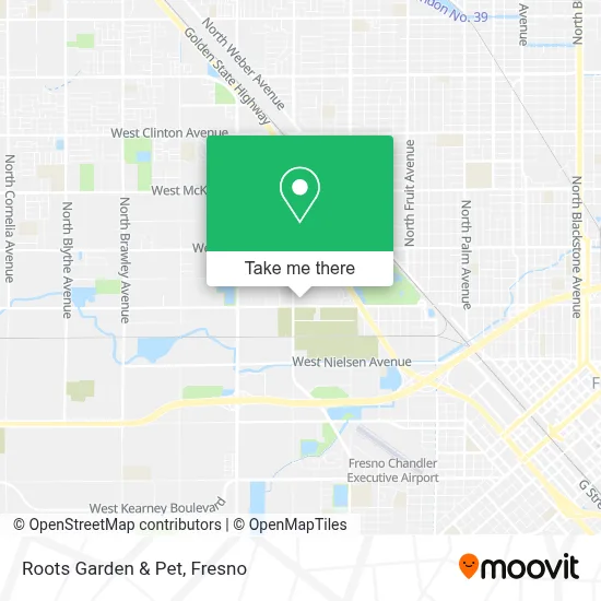 Roots Garden & Pet map