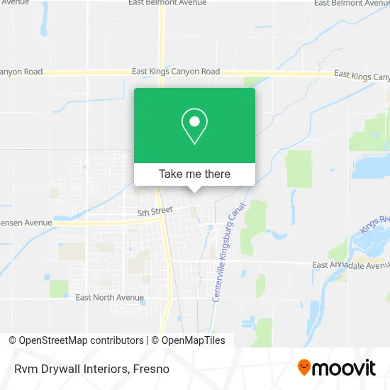 Rvm Drywall Interiors map