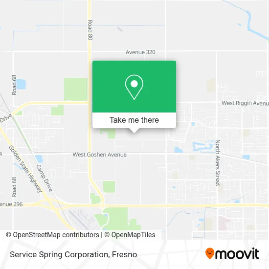 Service Spring Corporation map