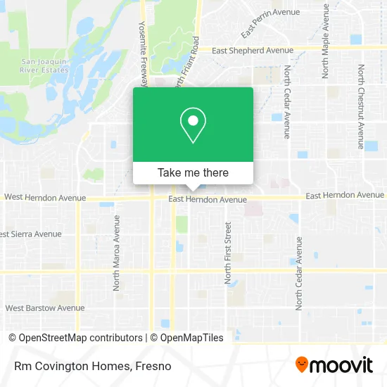 Rm Covington Homes map