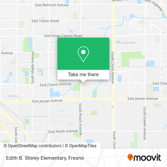 Edith B. Storey Elementary map
