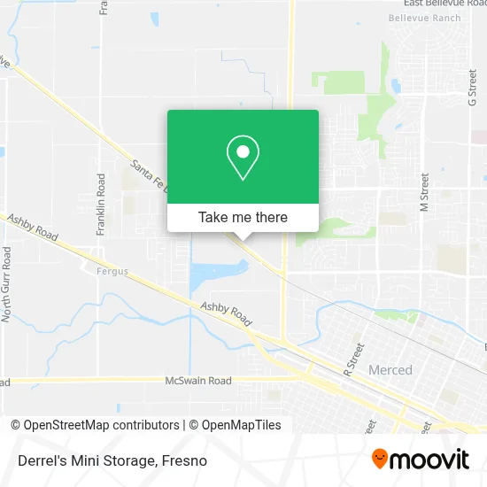 Derrel's Mini Storage map