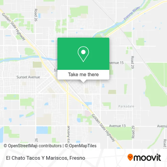 El Chato Tacos Y Mariscos map