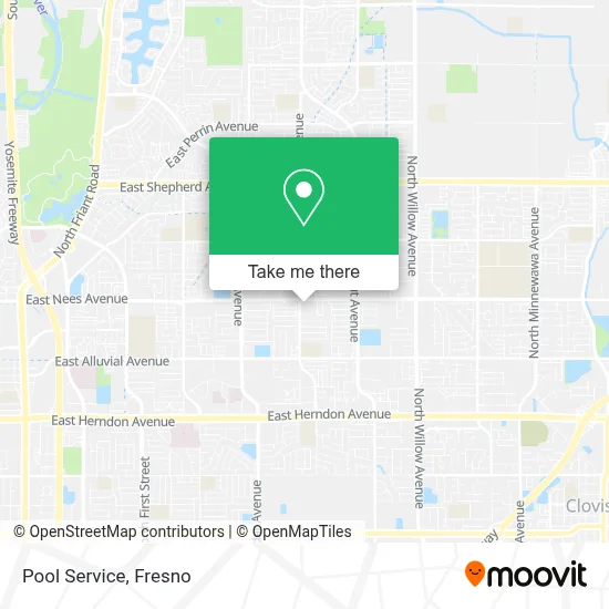 Pool Service map