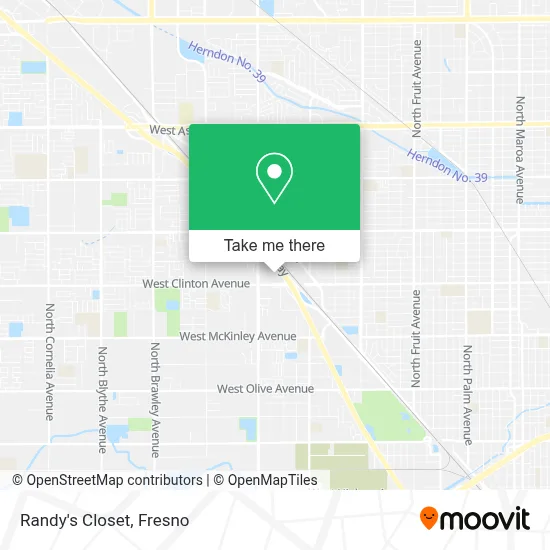 Randy's Closet map