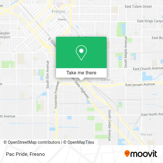 Pac Pride map