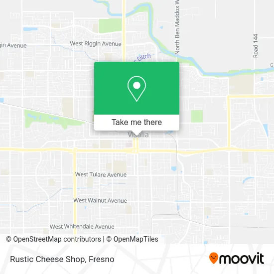 Rustic Cheese Shop map