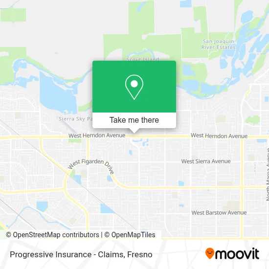 Progressive Insurance - Claims map