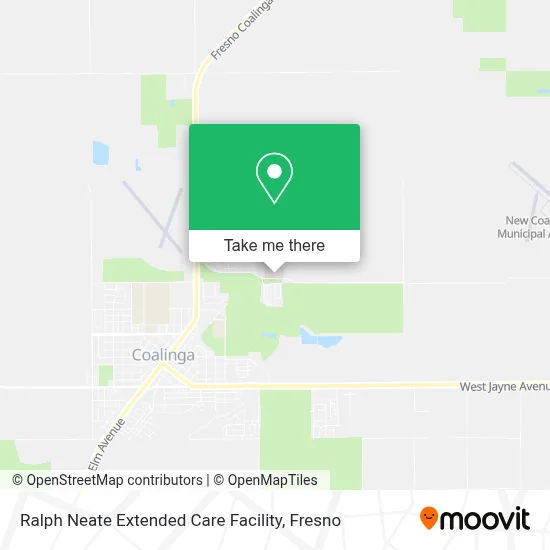 Ralph Neate Extended Care Facility map