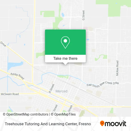 Treehouse Tutoring And Learning Center map