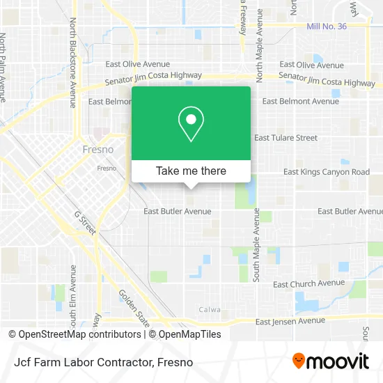 Jcf Farm Labor Contractor map