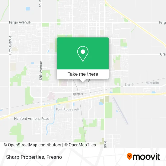 Sharp Properties map
