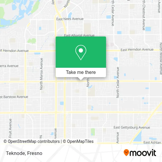 Teknode map