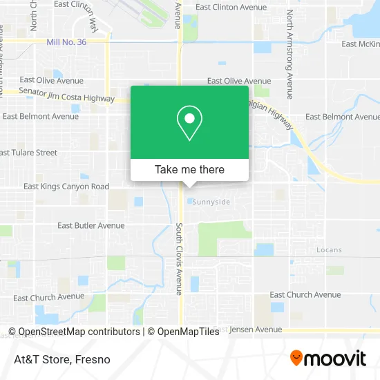 At&T Store map