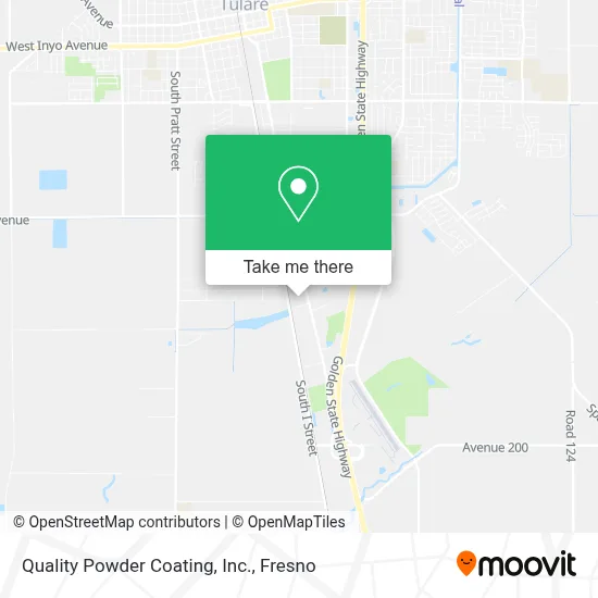 Quality Powder Coating, Inc. map