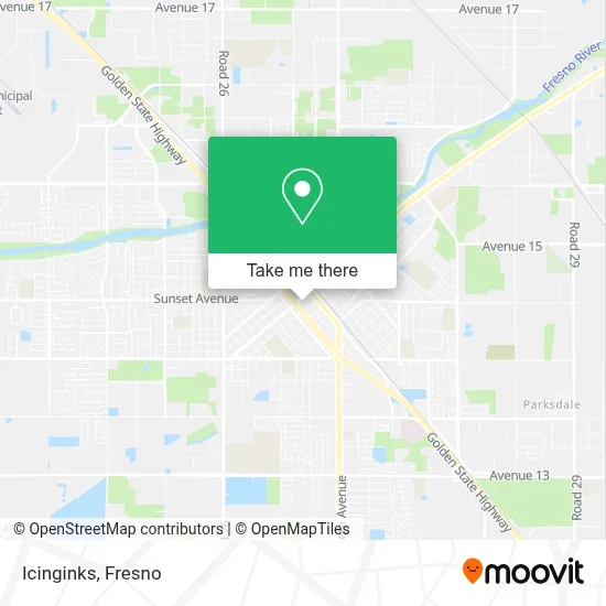 Icinginks map