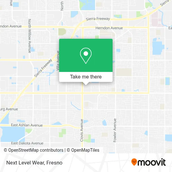 Next Level Wear map