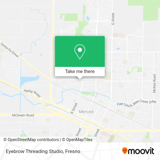 Eyebrow Threading Studio map