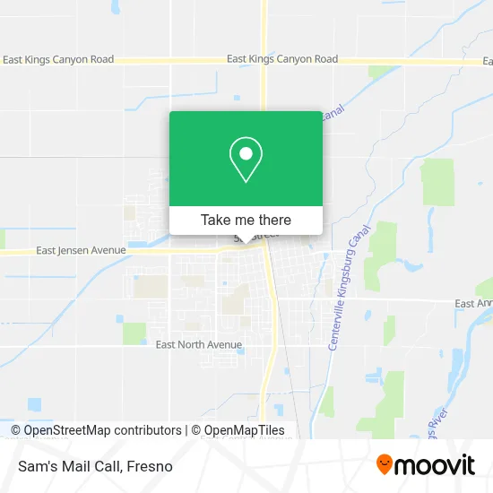 Sam's Mail Call map