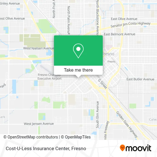Cost-U-Less Insurance Center map
