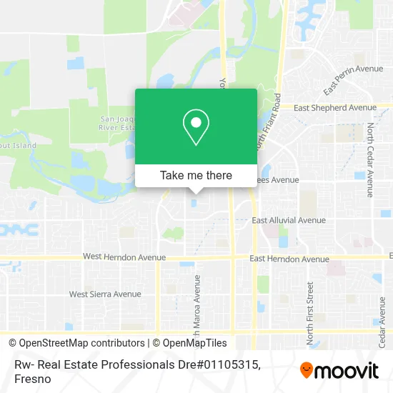 Rw- Real Estate Professionals Dre#01105315 map