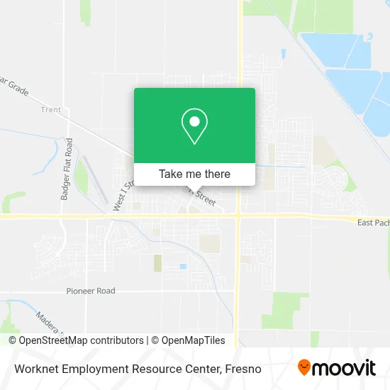 Worknet Employment Resource Center map