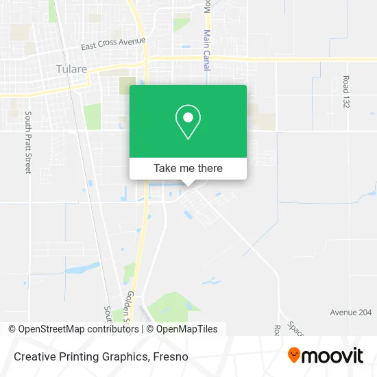 Creative Printing Graphics map