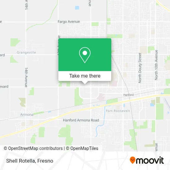 Shell Rotella map