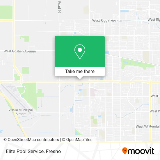 Elite Pool Service map