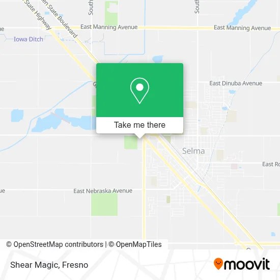 Shear Magic map