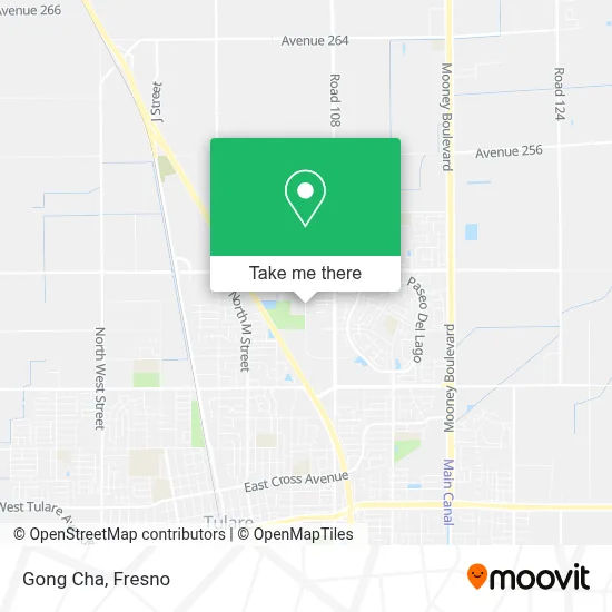 Gong Cha map