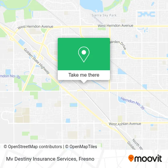Mv Destiny Insurance Services map
