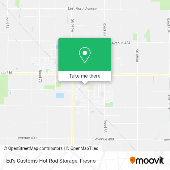 Ed's Customs Hot Rod Storage map