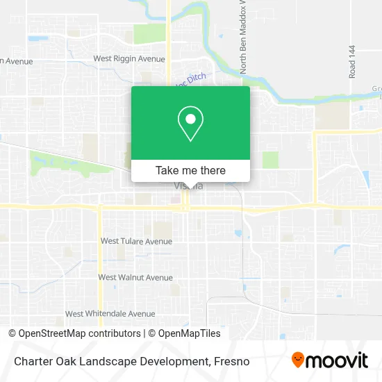 Charter Oak Landscape Development map